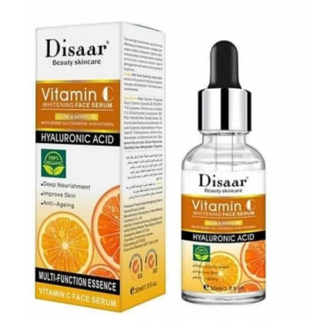 SERUM CON ÁCIDO HIALURÓNICO Y VITAMINA C. ¡Paga al Recibir!