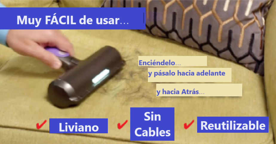 Removedor Pelos de Mascotas