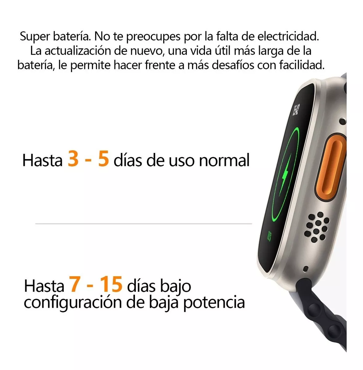 Reloj Inteligente Smartwatch 8 Ultra, elige el color!