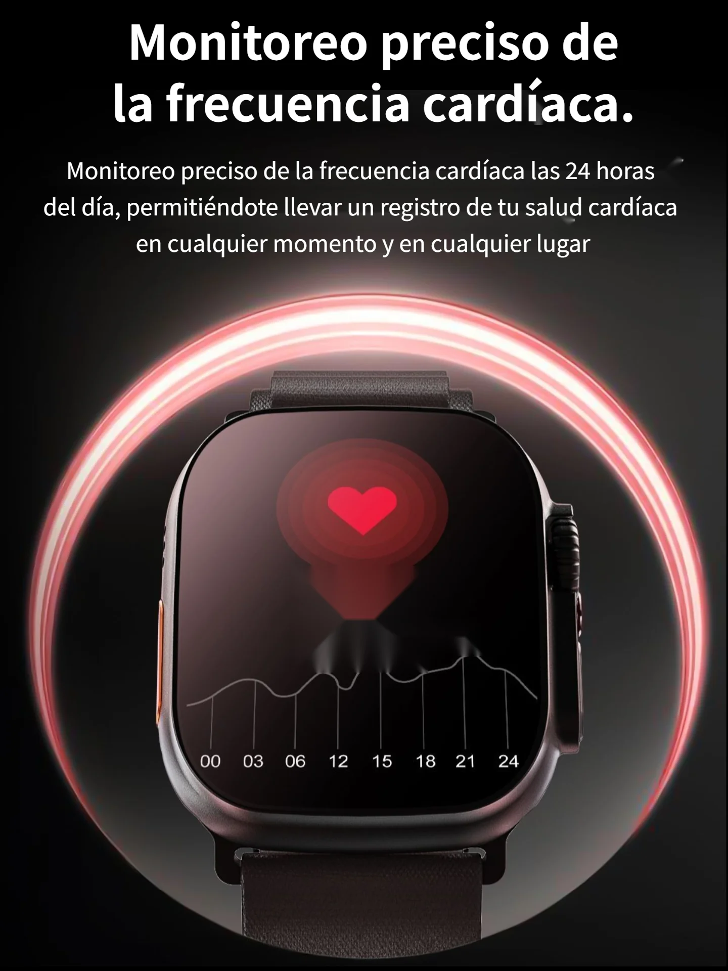 Reloj Inteligente Smartwatch 8 Ultra, elige el color!