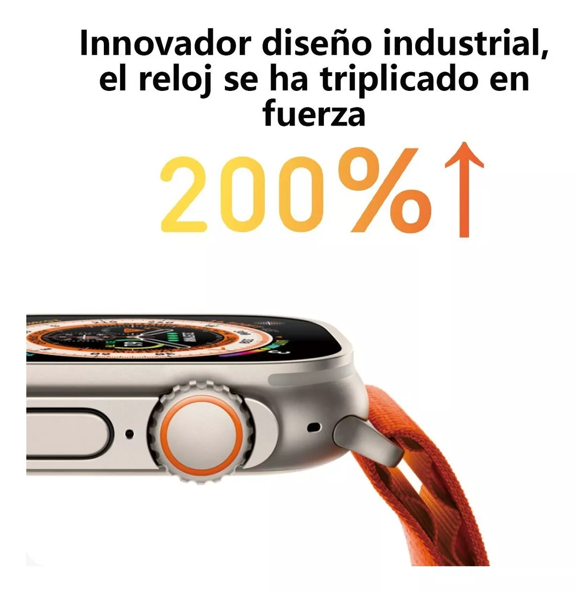 Reloj Inteligente Smartwatch 8 Ultra, elige el color!